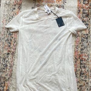 Wilfred free long mesh t shirt